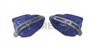 Fit For Royal Enfield Classic 650 Tinted Blue Color Hand Guard - SPAREZO